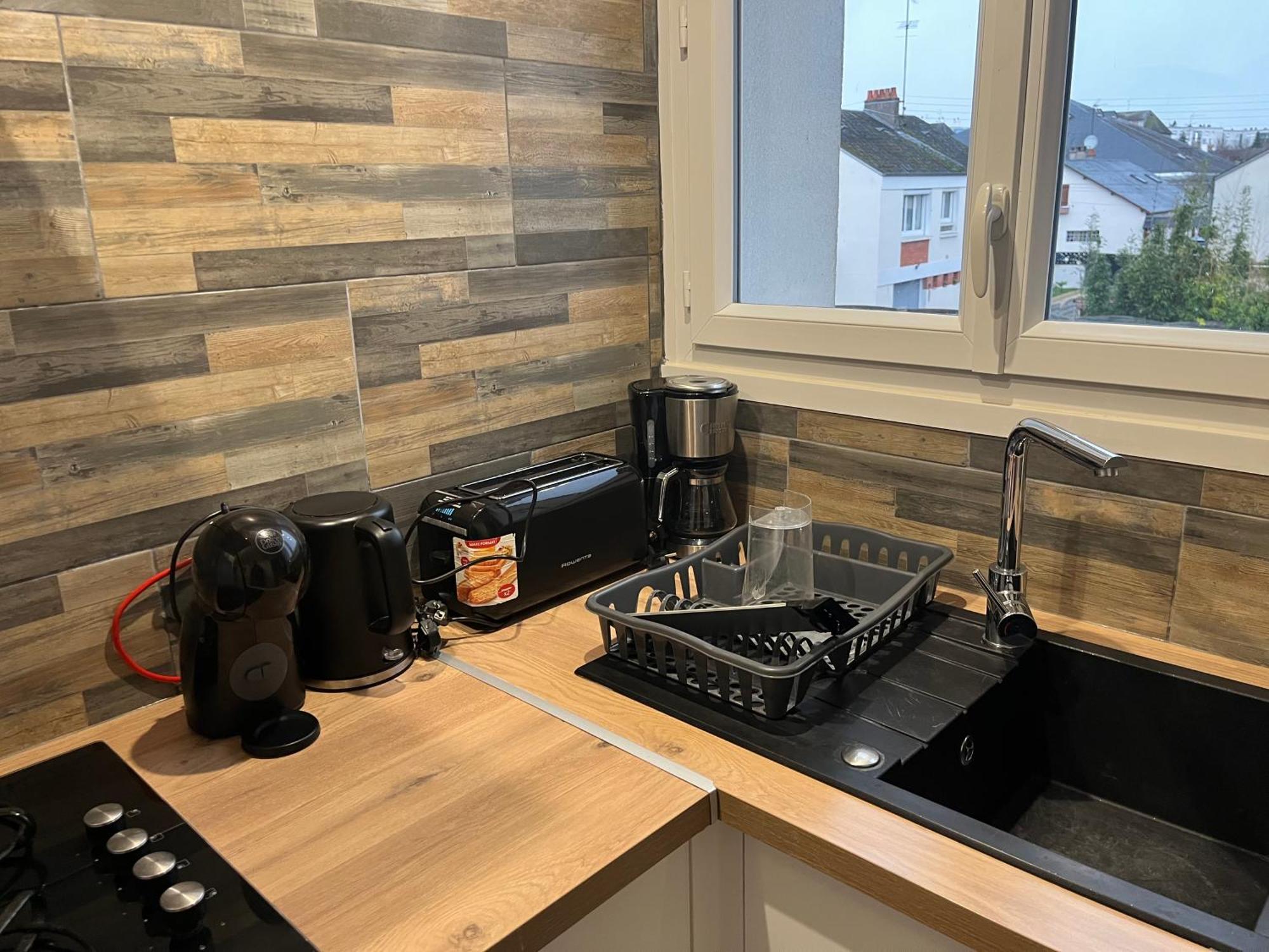 F3 Appartement 2 Chambre Un Salon Avec Wifi Saint-Jean-de-la-Ruelle Kültér fotó
